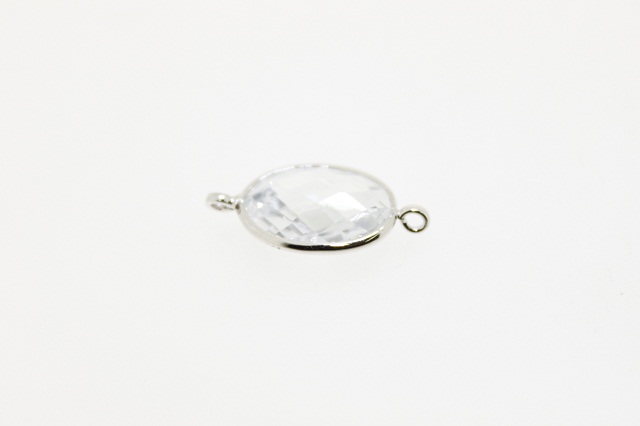 Entrepieza plata rodiada 