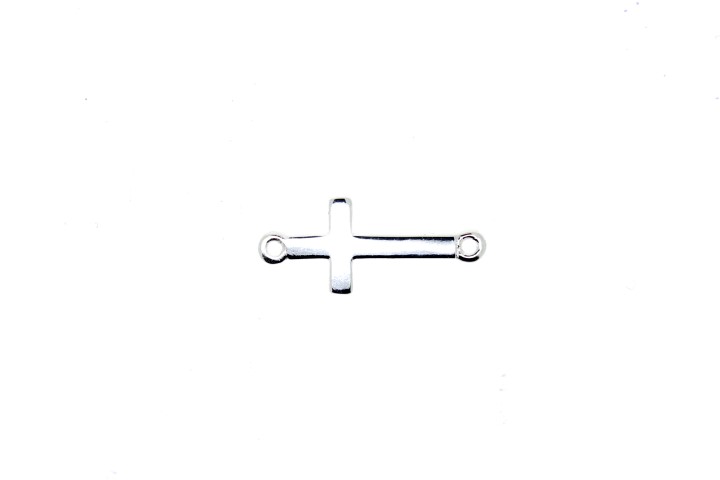 [0472200000PL] Silver 925 finding cross (Sterling silver)