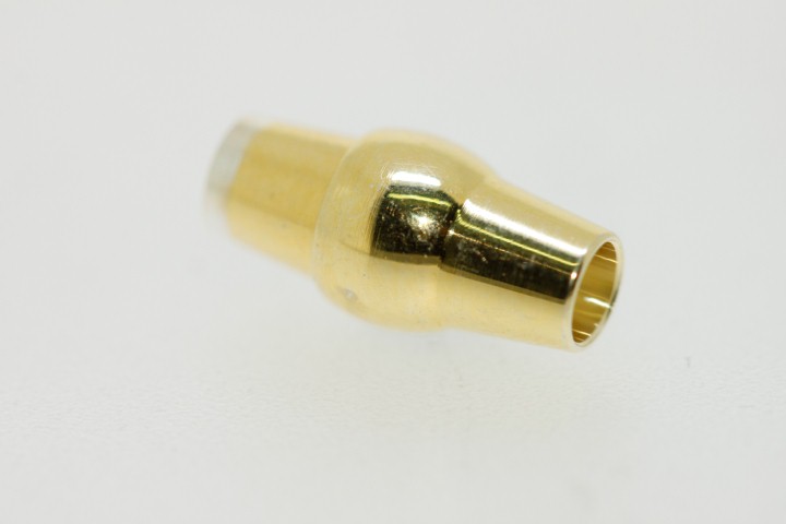 [0505604000DO] Finding silver 925 (4.00MM, Gold plated)