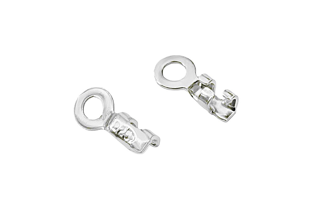 Silver 925 end cap finding 0.40mm (pack of 200)
