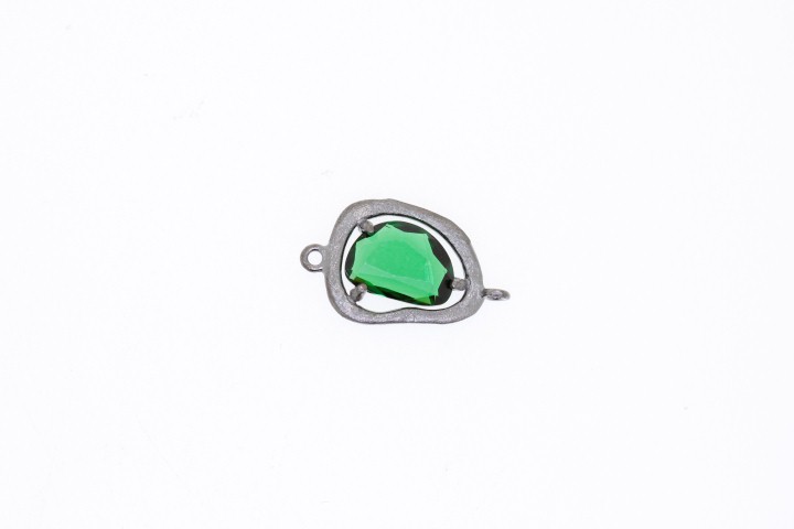 [05495000CZES] Finding silver 925 (Emerald)