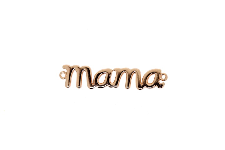 Silver 925 finding mama with gold plated