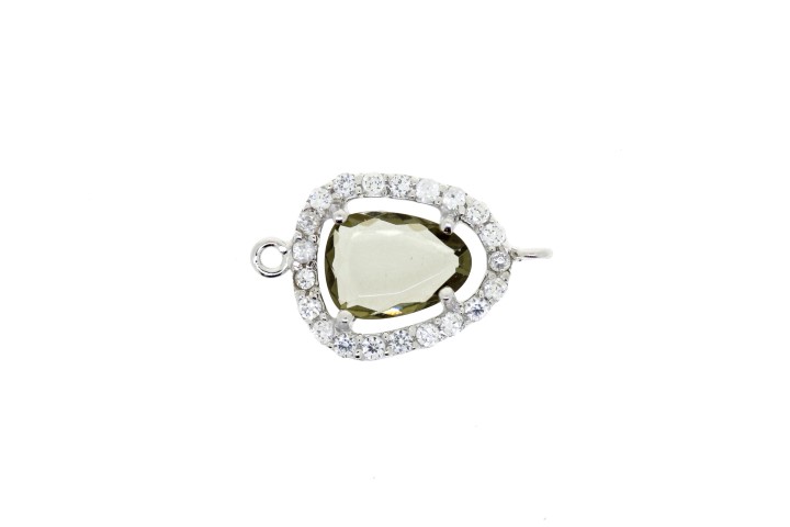 Entrepieza plata 925 cz 