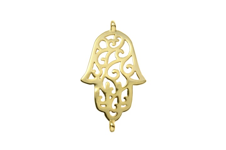 Entrepieza plata 925 la mano de fatima