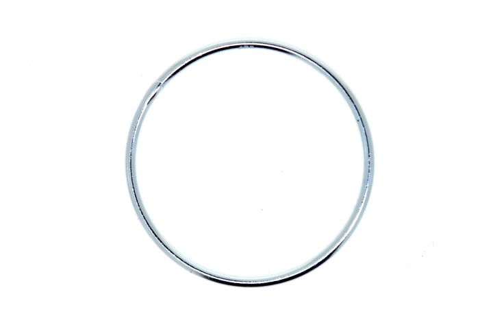 Sterling silver round jump rings