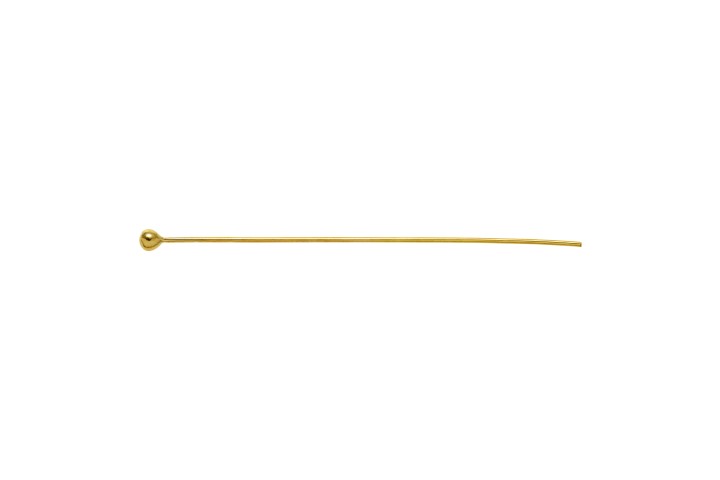 Alfiler plata 925  con bola 1.5mm