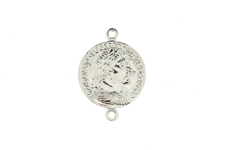 Entrepieza plata 925 moneda 