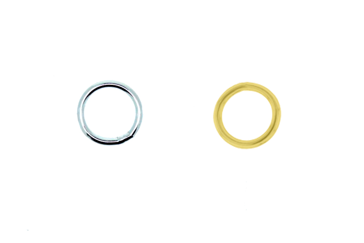 Silver 925 ring beads 8.00mm (pack of 20)