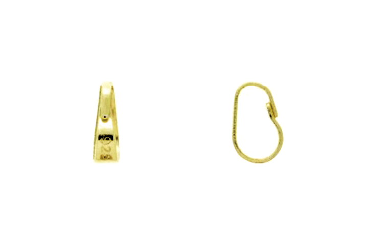 Silver 925 pendant snap bail
