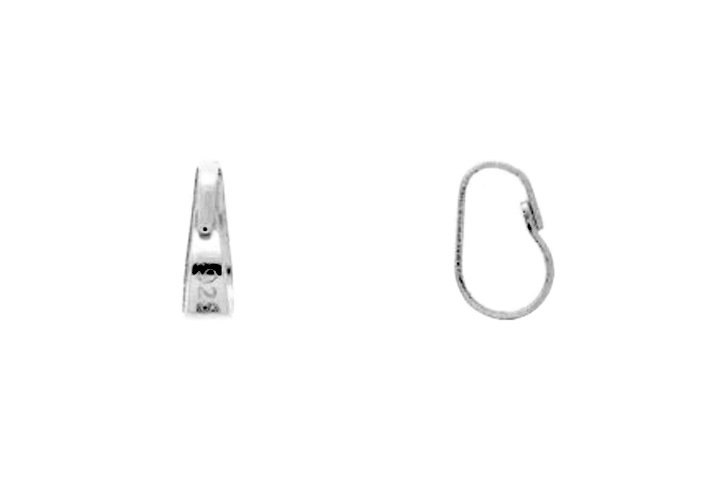 Balia para colgante plata 925 abierta 