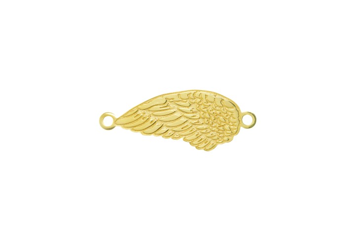 Pendant charm silver 925 wing