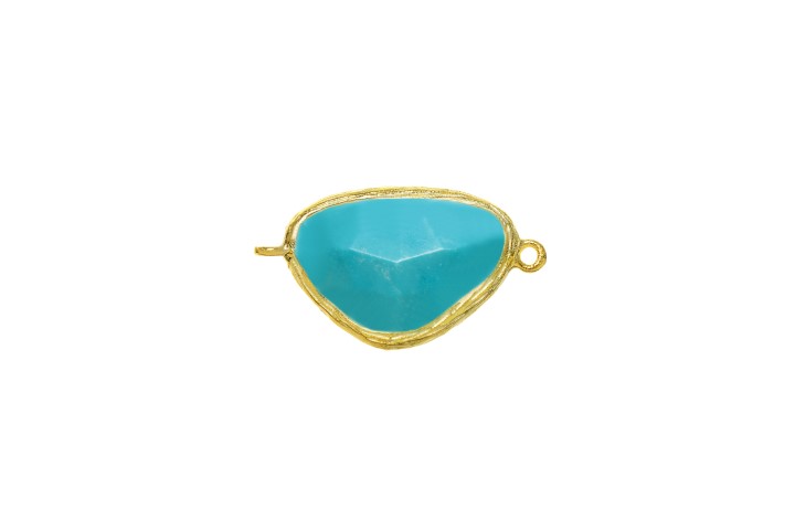 Silver 925  semi precious stone finding