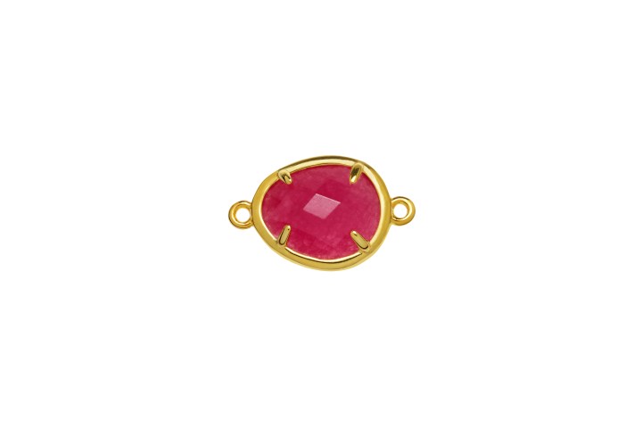Silver 925  semi precious stone finding