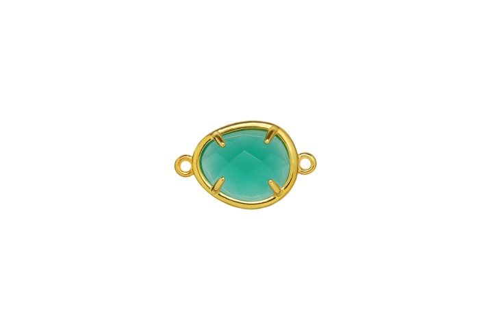 Silver 925  semi precious stone finding