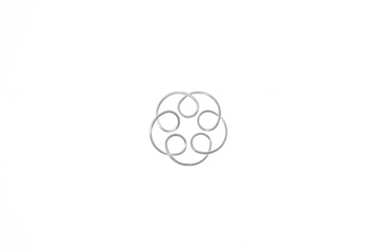 Silver 925 flower jump rings