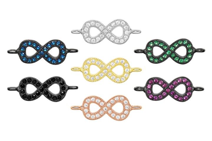 Silver 925 finding cz