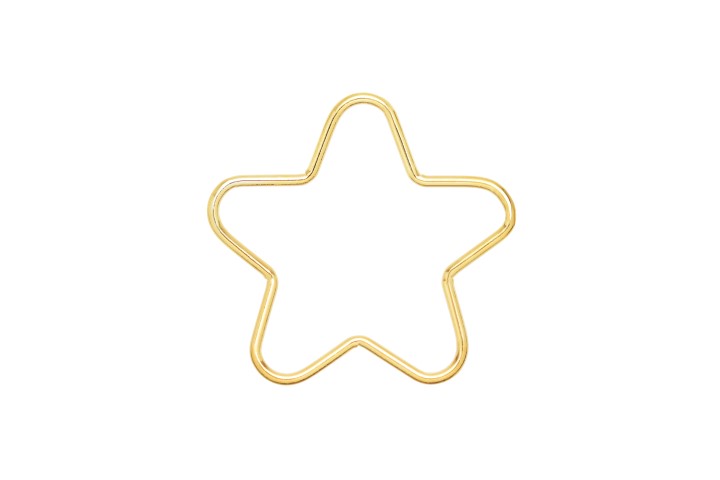 Entrepieza plata 925 estrella 