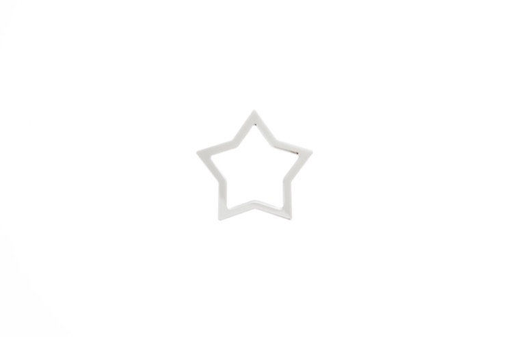 Entrepieza plata 925 estrella 