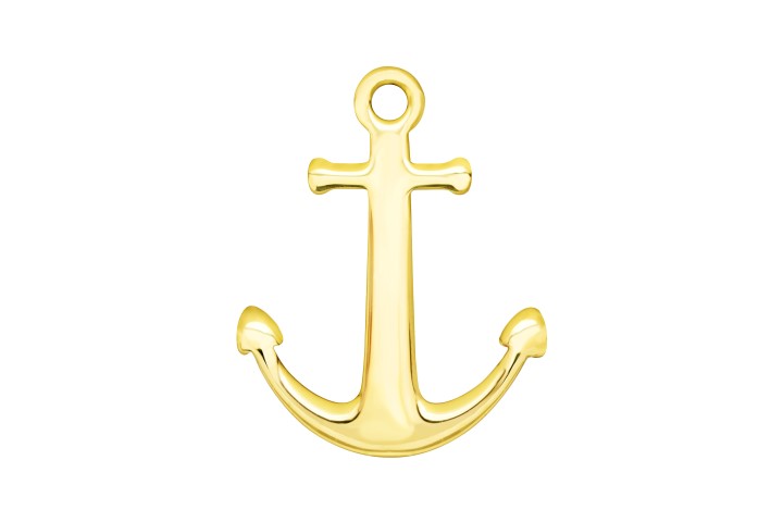 Entrepieza plata 925 ancla 