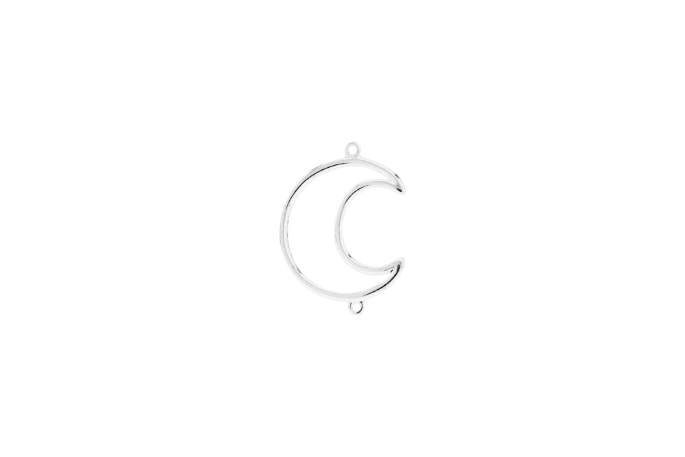 Entrepieza plata 925  luna