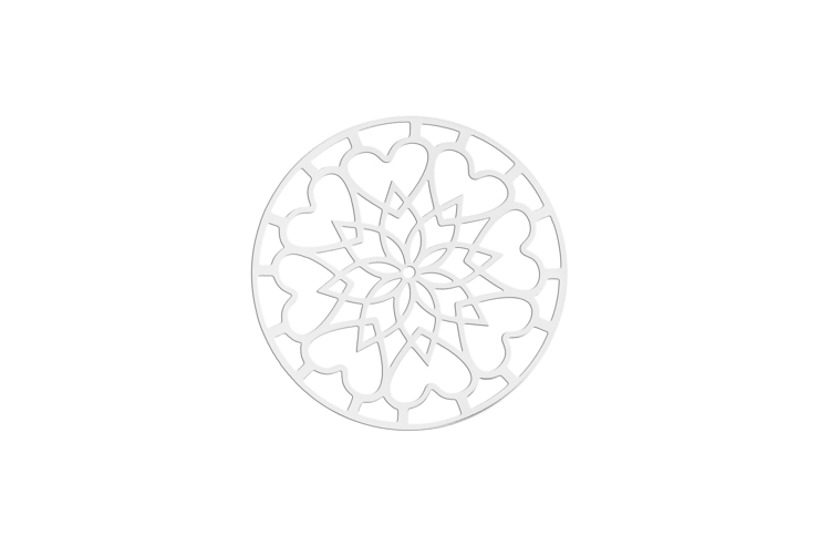 Entrepieza plata 925 mandala 