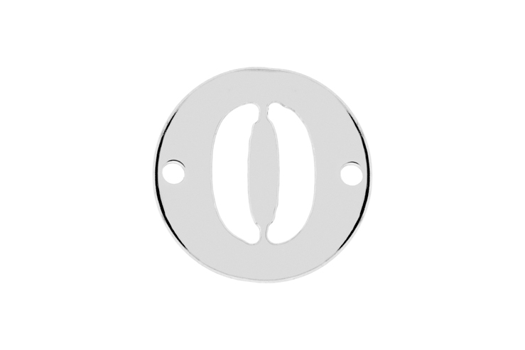 [11402N0000PL] Silver 925 number finding (Number 0, Sterling silver)