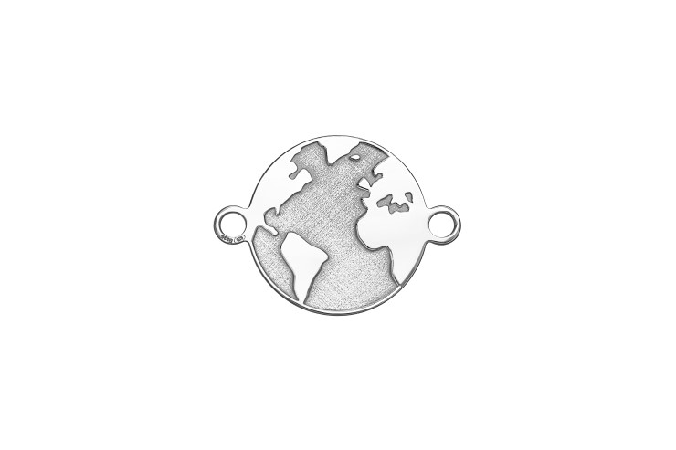 Entrepieza plata 925 mundo 