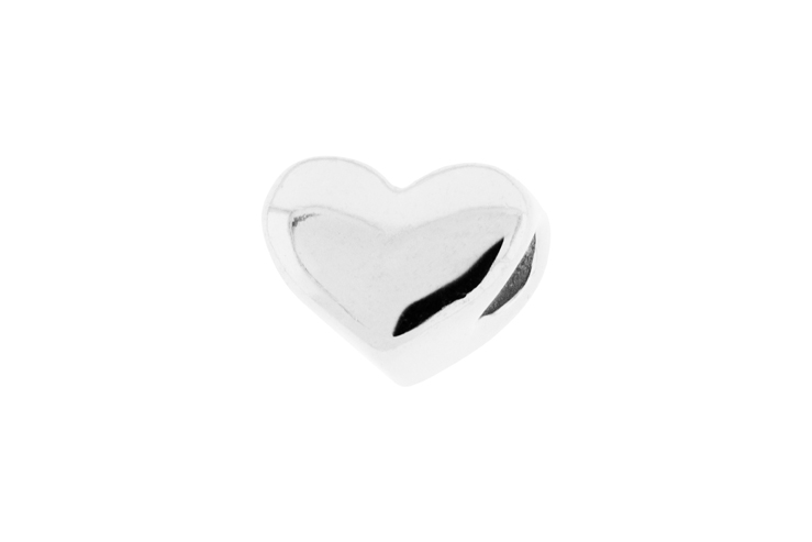 [1198700000PL] Silver 925 heart finding (Sterling silver)