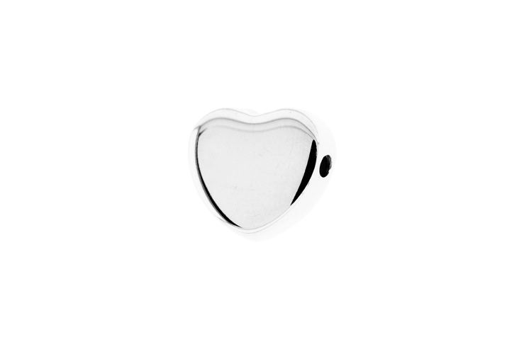 [1198900000PL] Silver 925 heart finding (Sterling silver)