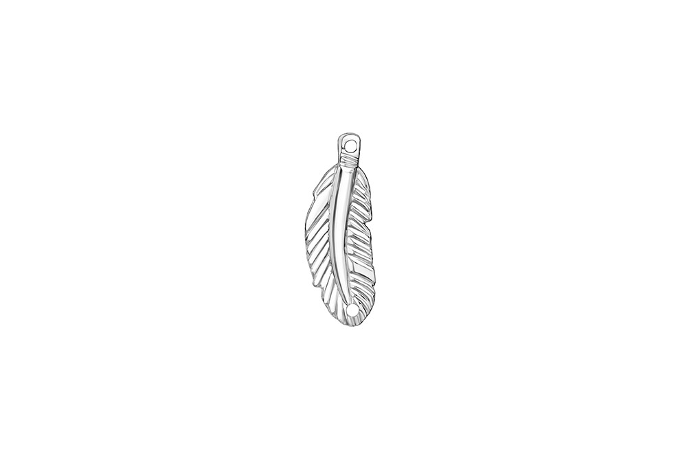 Silver 925 feather finding