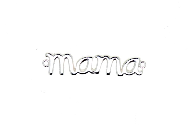 [1230200000PL] Entrepieza plata lisa mama para montaje (Plata)