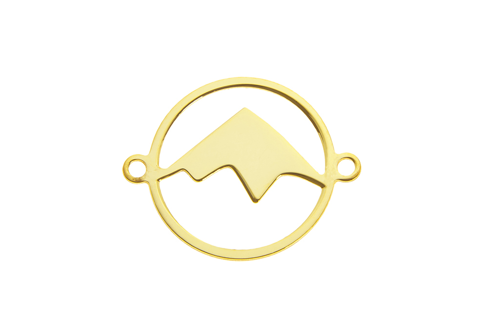 Entrepieza plata 925 montaña nevada 