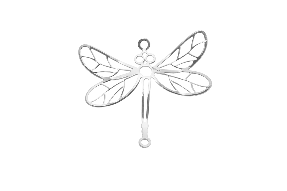 Finding dragon-fly silver 925