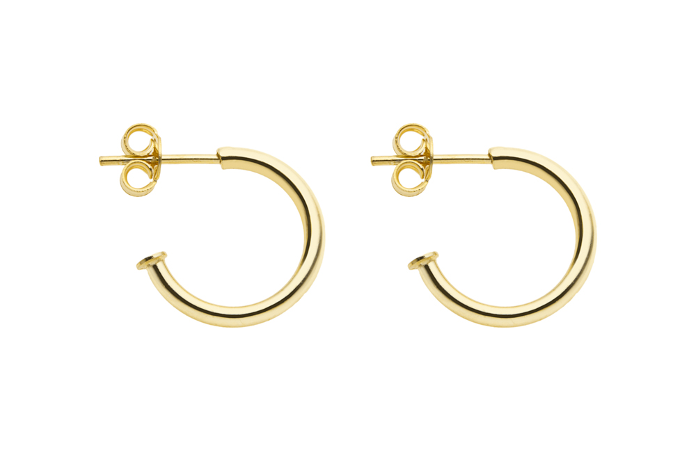 Base aro plata 925 tubo con tapón cierre presión