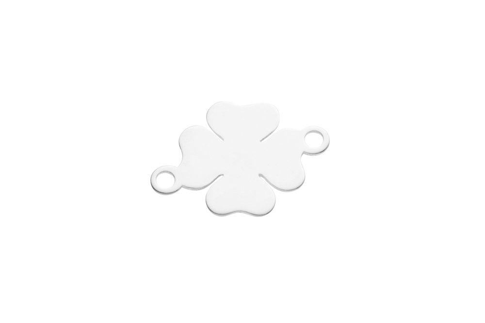 [1399809000PL] Entrepieza plata 925 trebol (Plata)