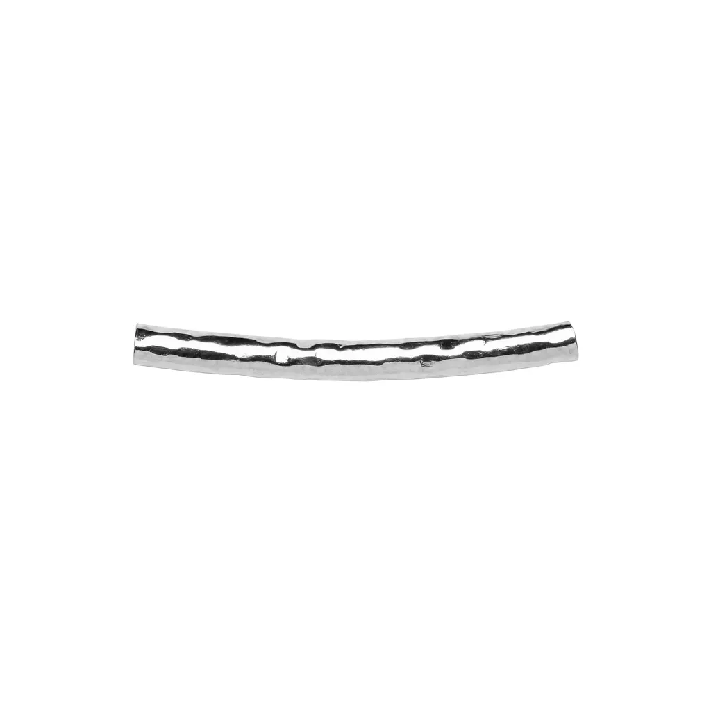 [14192030HAPL] Silver 925 finding tube (Sterling silver)