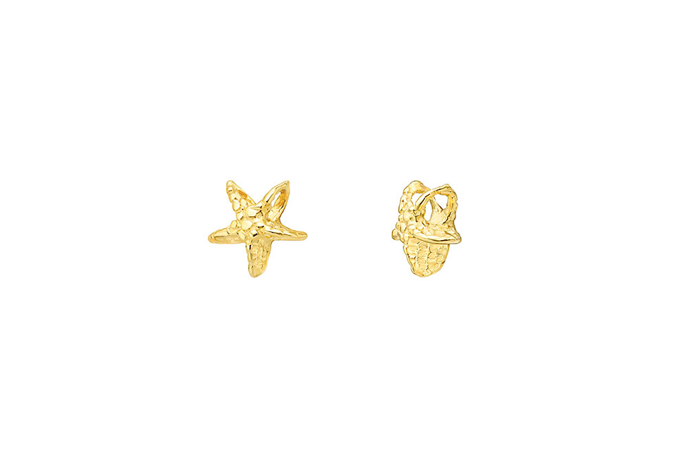 Entrepieza plata 925 estrella de mar