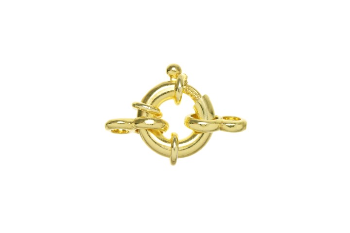 Reasa marinera plata 925 3mm con anillas