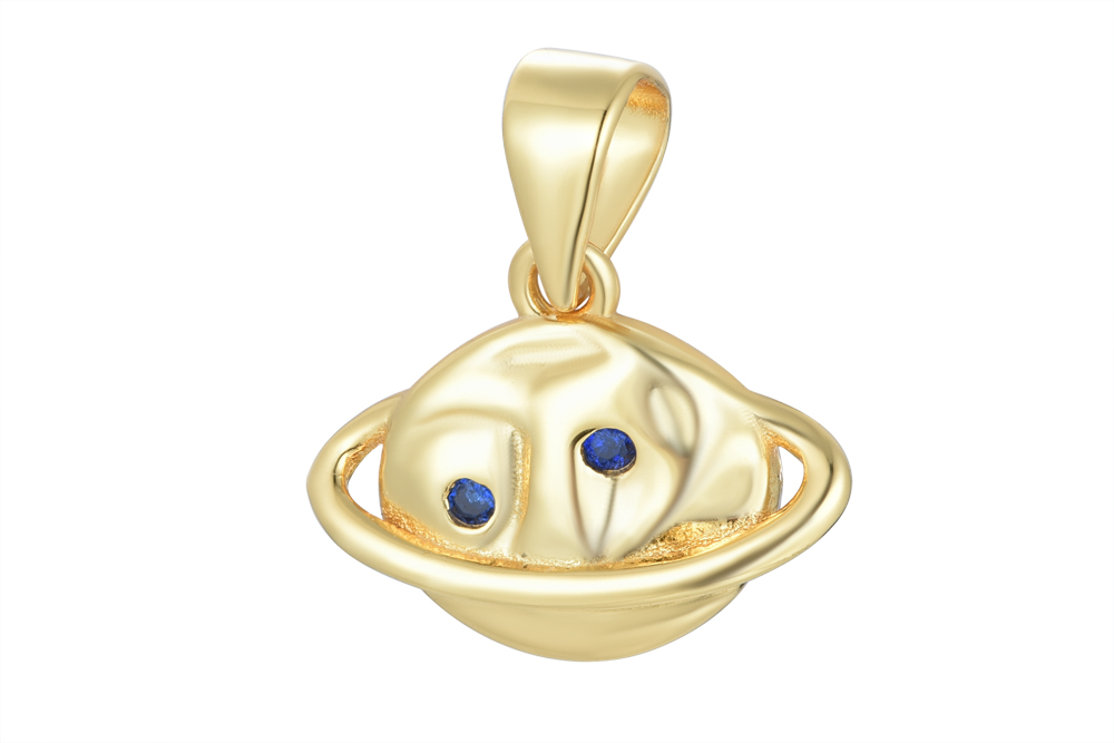 Colgante plata 925 saturno