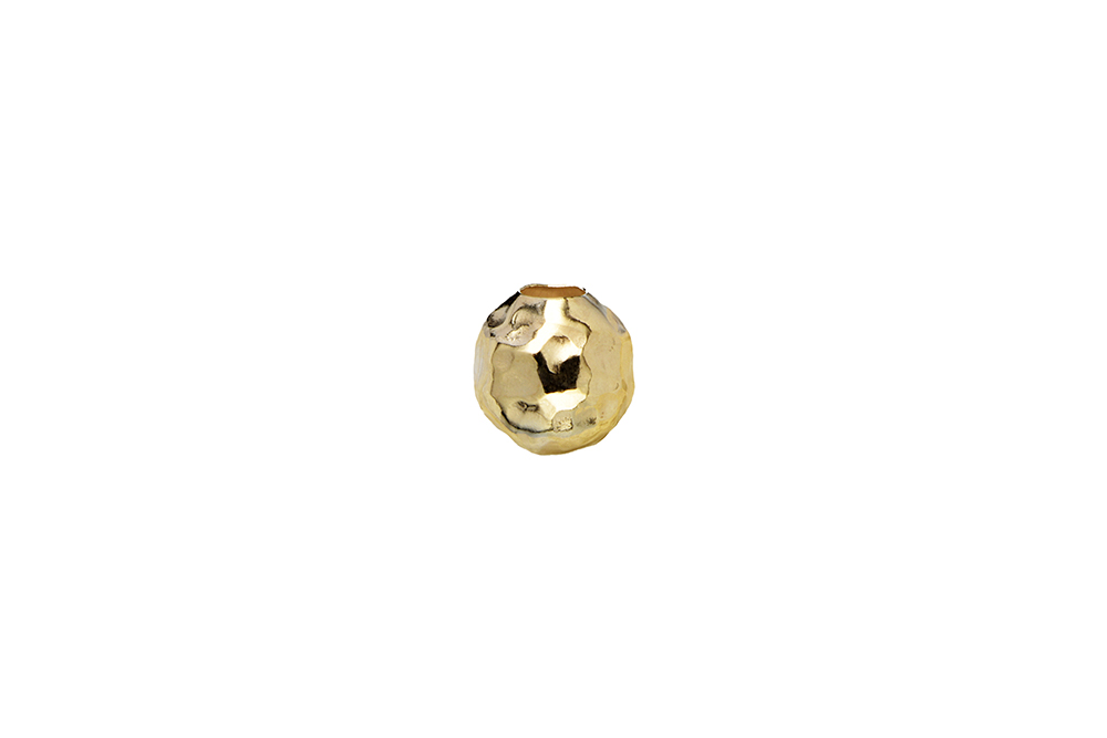 Sterling silver baroque bead 4.00mm (pack of 100)
