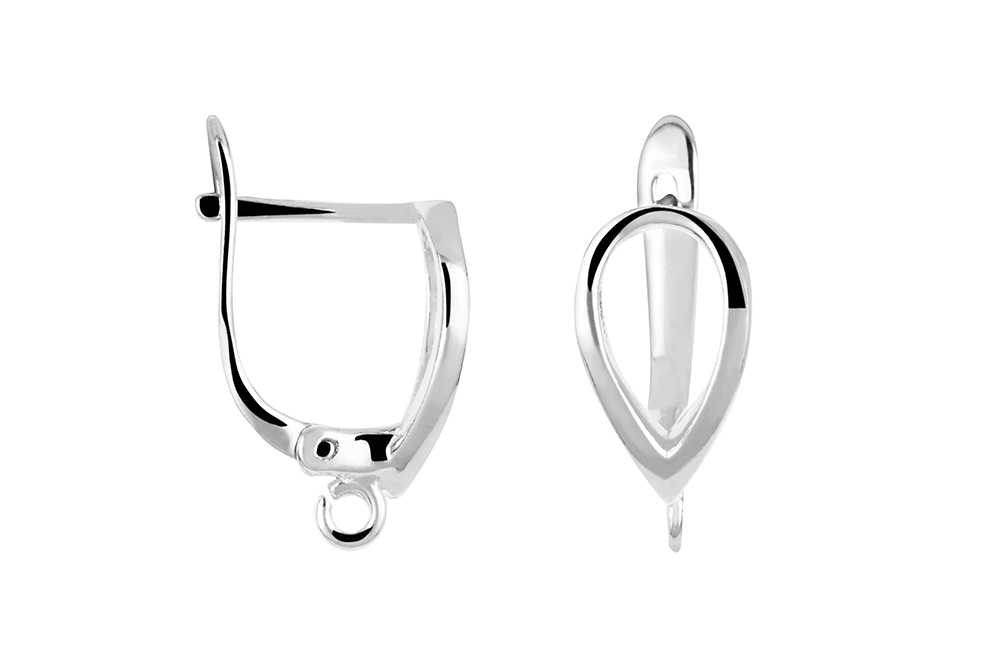 Sterling silver earring finding