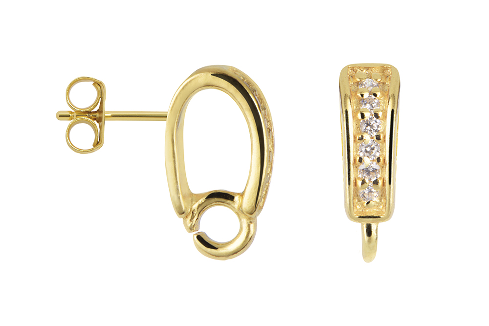 Base pendiente plata 925