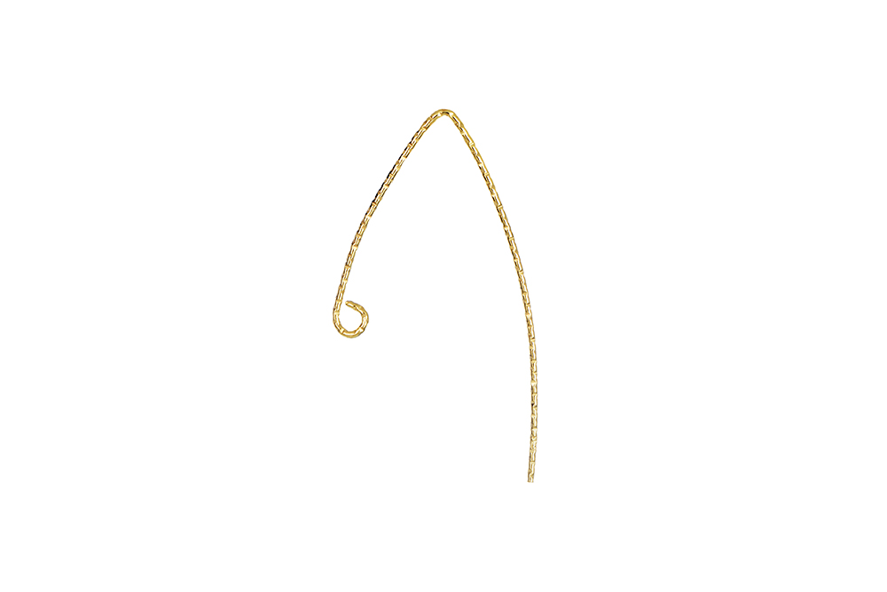 Gancho oval plata 925 hilo 0.7mm