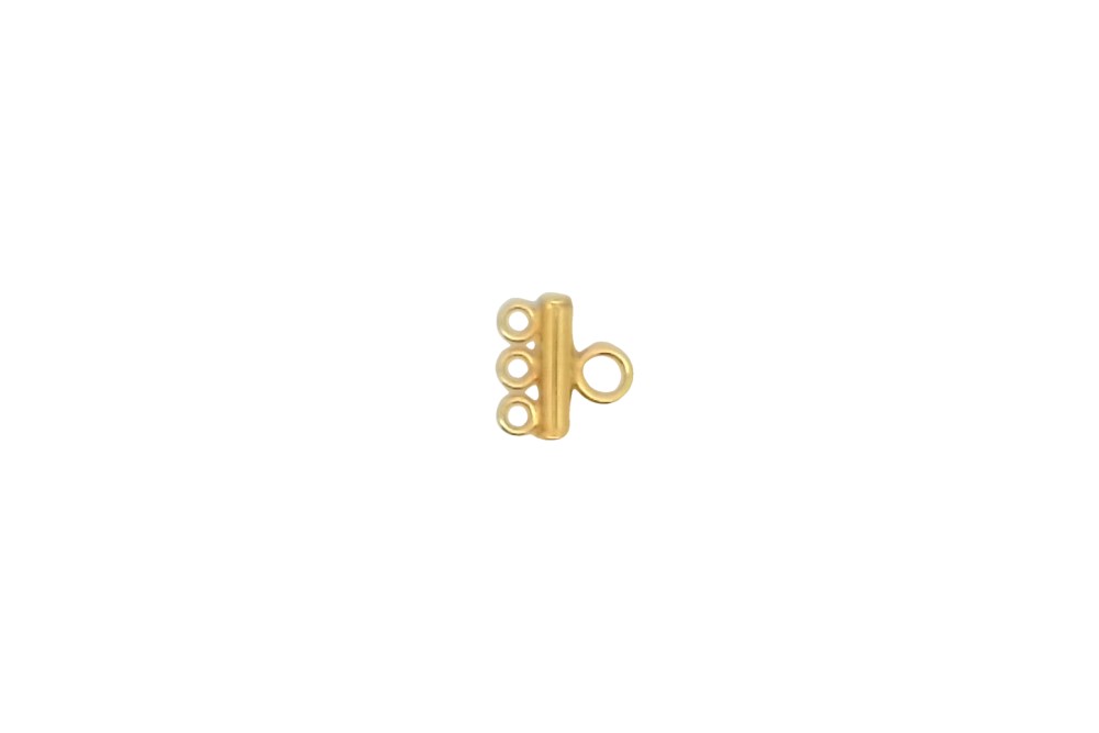 Terminal plata 925 hilera 3 anillas int.1.5mm