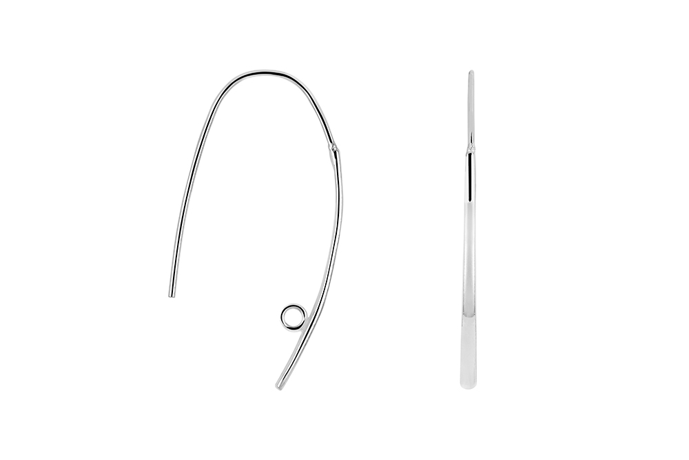 Sterling silver earring finding