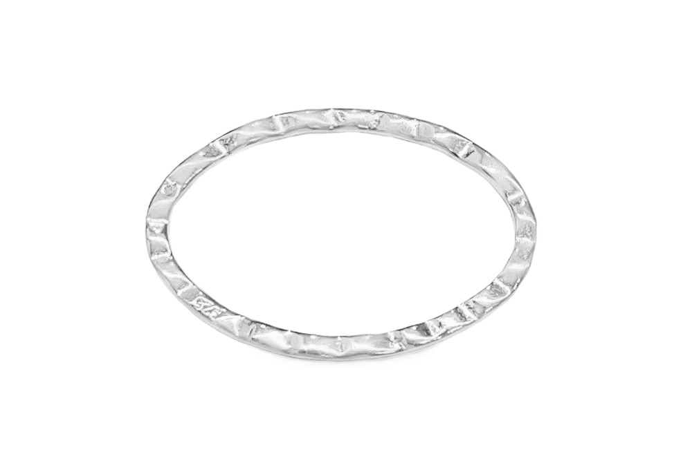Entrepieza plata 925 oval cerrada 20x13mm
