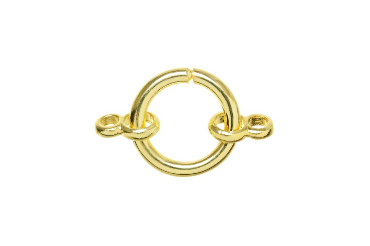 Cierre plata 925 anilla con dos anillas