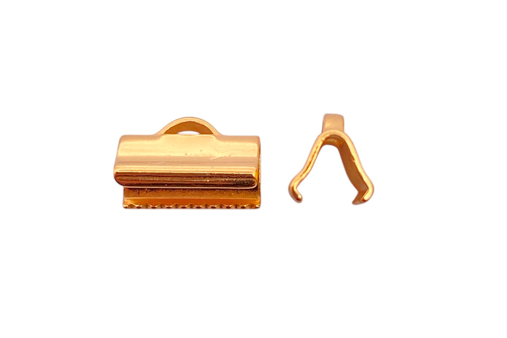 Terminal de chafa plata 925 plano 15.00/19.00mm (pack de 6)