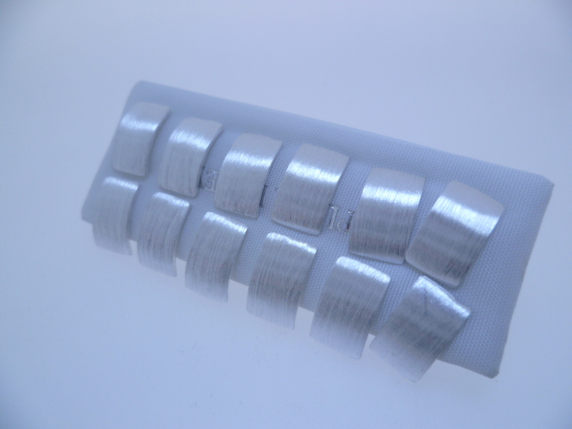 Pendiente presión plata 925 (pack de 6)