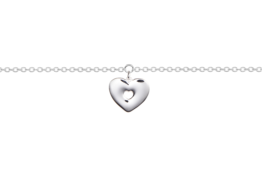Collar plata 925 corazon